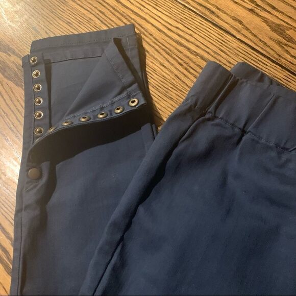 Soft Surroundings Leggings Pull on Metro Indigo size SP - Picture 2 of 8